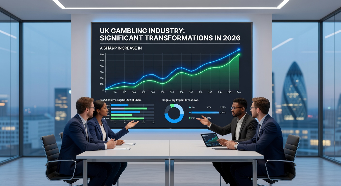 Visual of black market gambling operations versus regulated UK sites, showing illicit networks and crypto flows in 2026