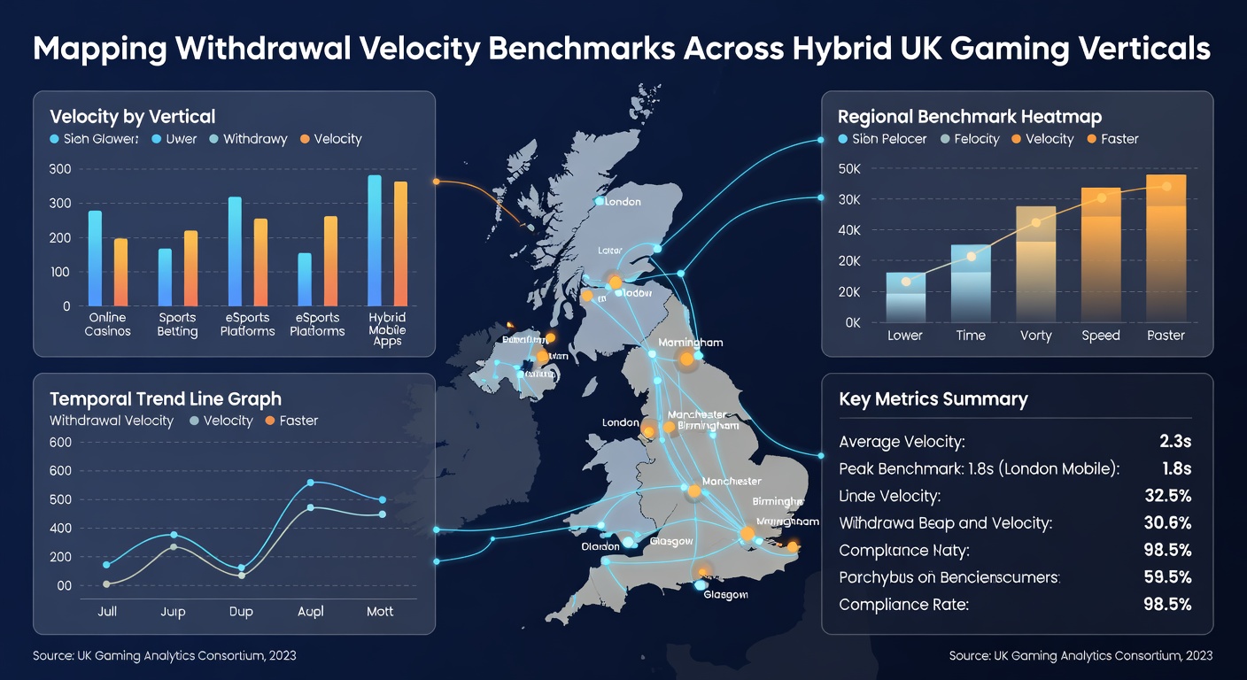 Chart comparing withdrawal speeds for e-wallets, bank transfers, and cards across UK hybrid gaming operators in 2026