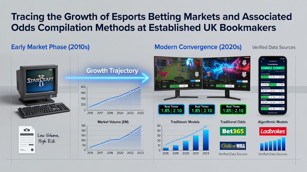 Esports betting interface showing live match odds at a major UK bookmaker platform