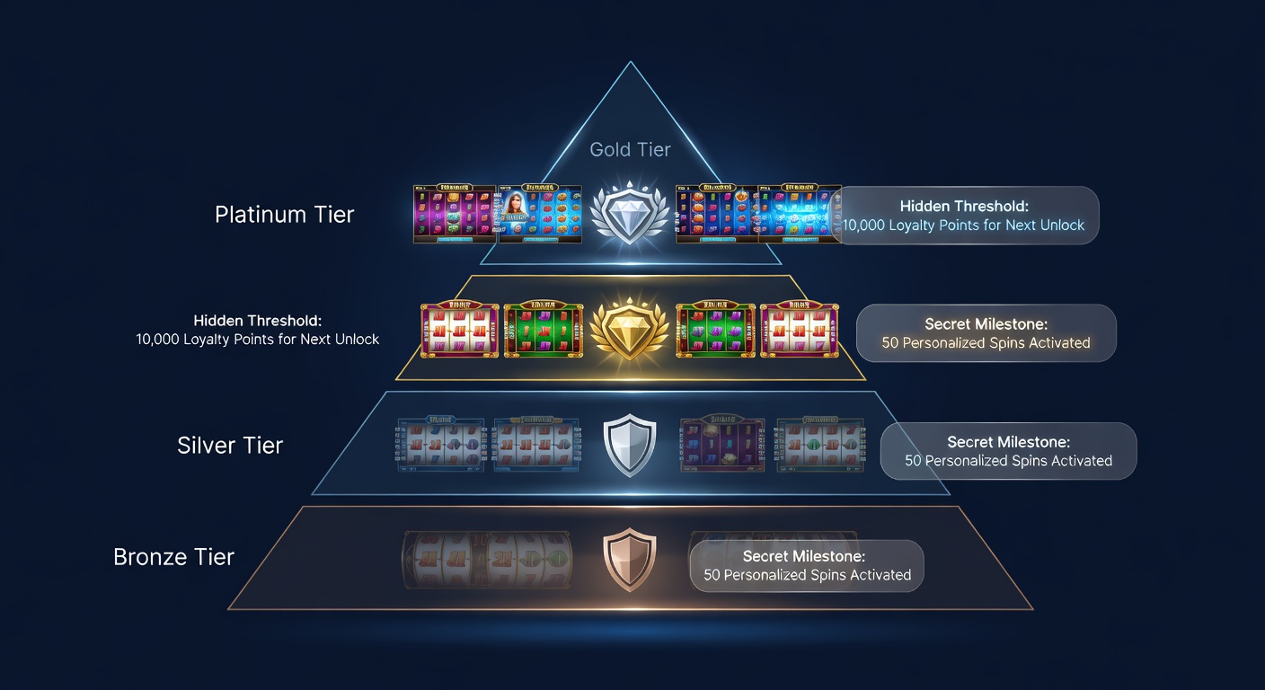 Bingo hall interface showing tier-based ticket rewards and allocation screens