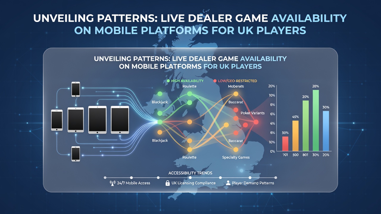 Overview of mobile live dealer interfaces showing roulette and blackjack tables on smartphone screens